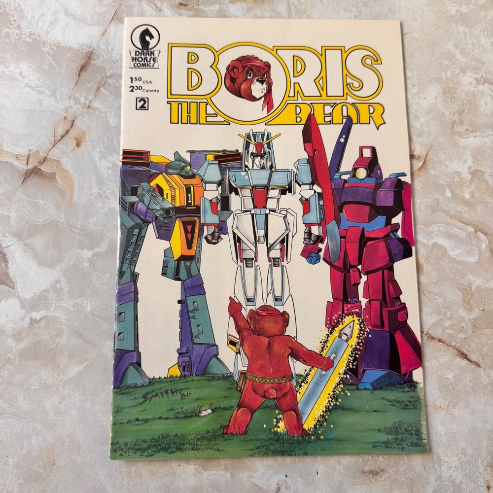 Dark Horse Boris the Bear Comic Book Lot Issues 1 2 3 Satire Vintage 1986 - Picture 4 of 12